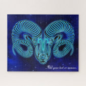 Matige horoscoopastrologie Aries zodiaal teken, Legpuzzel (Horizontaal)