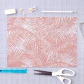 Matige koraalroze neuspalmboom tissuepapier (Craft)