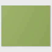 Matige limoengroene effen kleur cadeaupapier (Vlak)