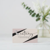 Matige QR-code voor Noteerbare foto's Visitekaartje (Staand voorkant)