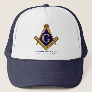 Matige stijl Masonic Lodge Trucker Hat Trucker Pet