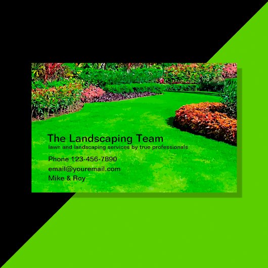 Matige Visitekaartjes voor grassen en landschapsar