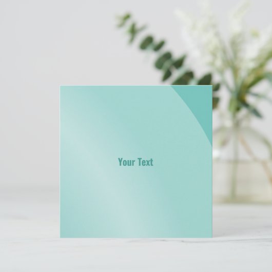 Matige Waterverf Moderne in de schaduw gestelde Qr Kaart (Staand voorkant)