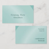 Matige Waterverf Moderne Neat Shaded Visitekaartje (Voorkant / Achterkant)
