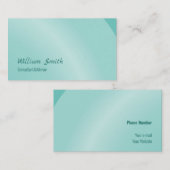 Matige Waterverf Moderne Neat Shaded Visitekaartje (Voorkant / Achterkant)