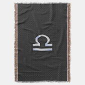 Matige Weegdierentuin Onderteken op zwarte slangen Deken (Voorkant Verticaal)