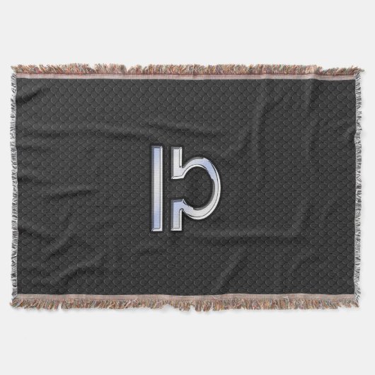 Matige Weegdierentuin Onderteken op zwarte slangen Deken (Voorkant)