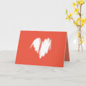 Matige witte graffiti gespoten hart afbeelding kaart (Gele Bloem)