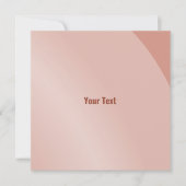 Matige zalm Moderne Qr-code met grijze ondergrond Kaart (Voorkant)