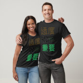 Matiging is belangrijk SC T-shirt (Unisex)