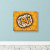 Matilda19 - Fractal art Canvas Afdruk (Insitu (Houten vloer))