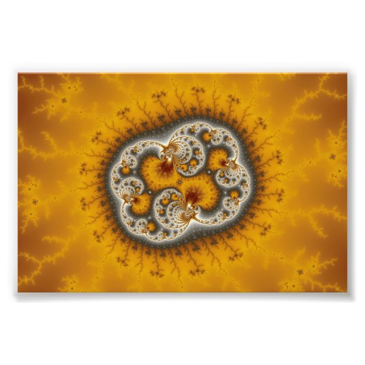 Matilda19 - Fractal art Foto Afdruk (Voorkant)