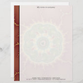 Matilda21a - Fractal Art Persoonlijk Briefhoofd (Voorkant / Achterkant)