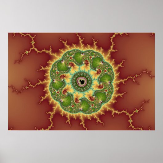 Matilda21a - Fractal Art Poster (Voorkant)