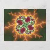 Matilda 17 - Fractal Art Briefkaart (Voorkant)