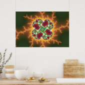 Matilda 17 - Fractal Art Poster (Keuken)