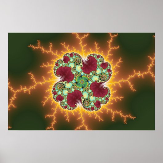 Matilda 17 - Fractal Art Poster (Voorkant)