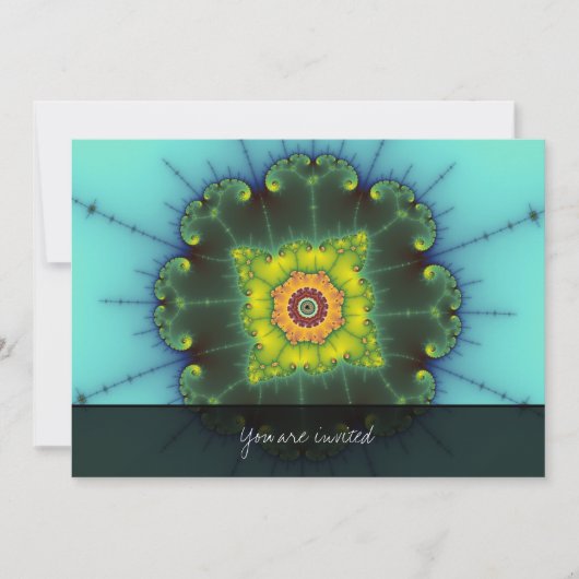 Matilda 1 - Fractal Art Kaart (Voorkant)