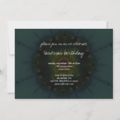 Matilda 1 - Fractal Art Kaart (Achterkant)