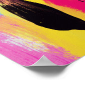 Matilda // Abstract schilderen Poster (Hoek)