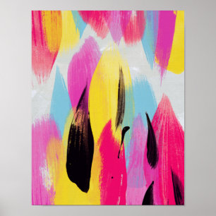 Matilda // Abstract schilderen Poster