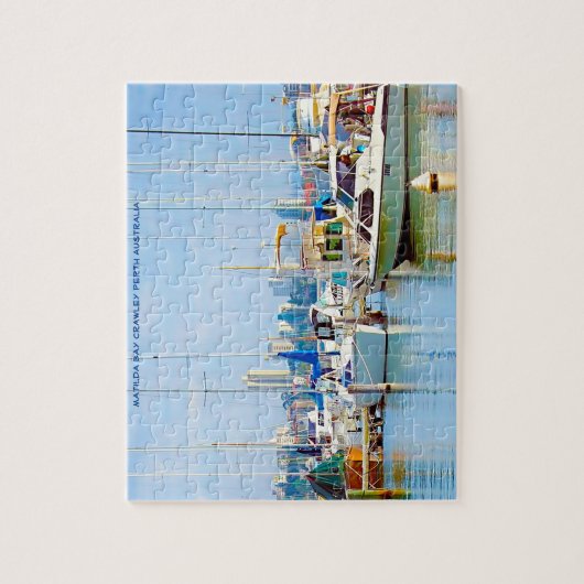 Matilda Bay Crawley Perth Australië Legpuzzel (Verticaal)