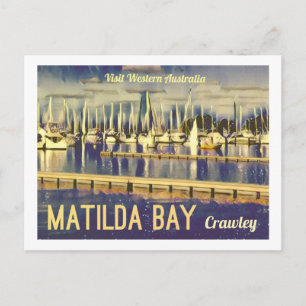 Matilda Bay, , West Australië Briefkaart