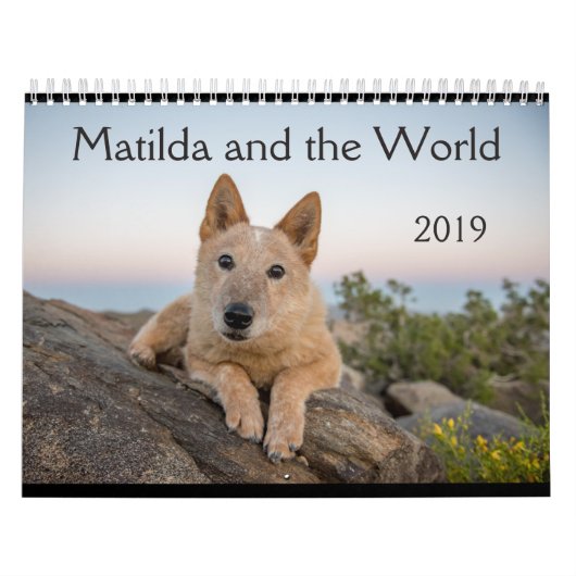 Matilda en de World 2019 Calendar Kalender (Hoes)