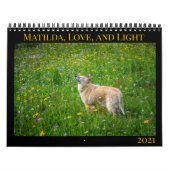 Matilda, Love en Light 2021 Kalender (Hoes)