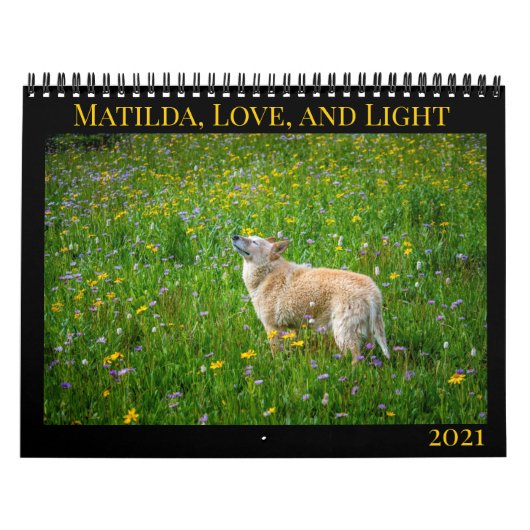 Matilda, Love en Light 2021 Kalender (Hoes)