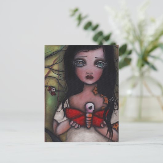 Matilda-vlinder Briefkaart (Staand voorkant)