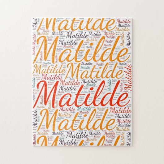 Matilde Legpuzzel (Verticaal)
