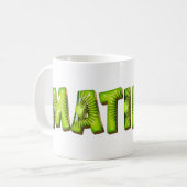 Matilde Name Kiwi Style Tasse Teetasse Kaffeetasse Koffiemok (Voorkant links)