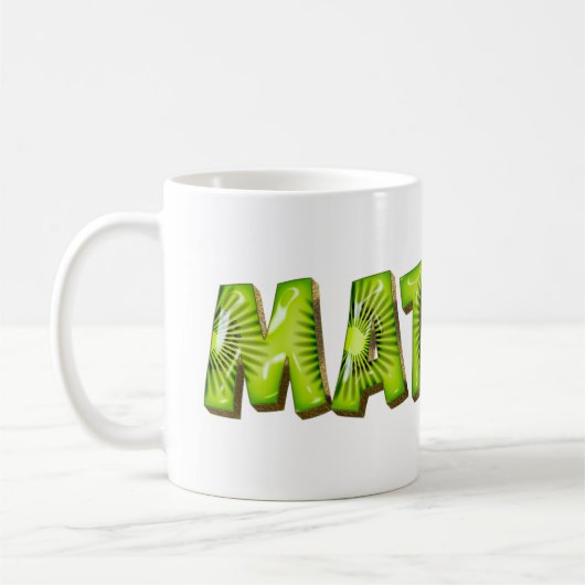 Matilde Name Kiwi Style Tasse Teetasse Kaffeetasse Koffiemok (Links)