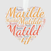 Matilde Ornament (achterkant)