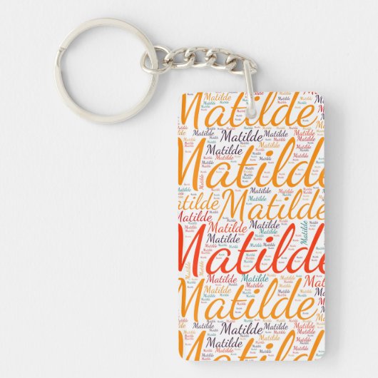 Matilde Sleutelhanger (Voorkant)