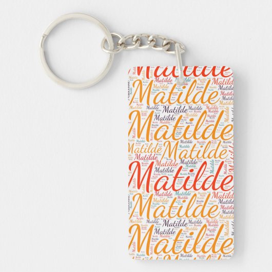 Matilde Sleutelhanger (Voorkant)