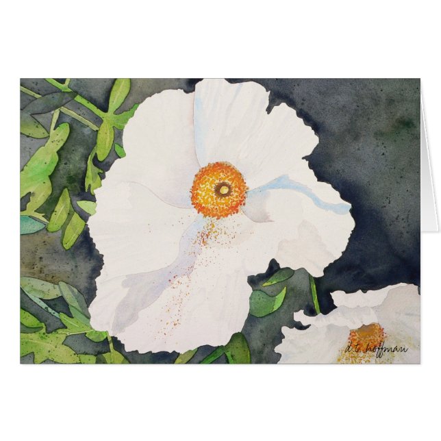 Matildja Poppies-kaart (Voorkant Horizontaal)