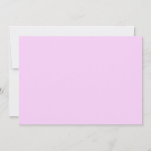 Matin Baby Girl Foto geboorteaankondiging Aankondiging (Achterkant)