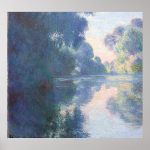 Matinee sur la Seine, 1897 (olie op doek) Poster