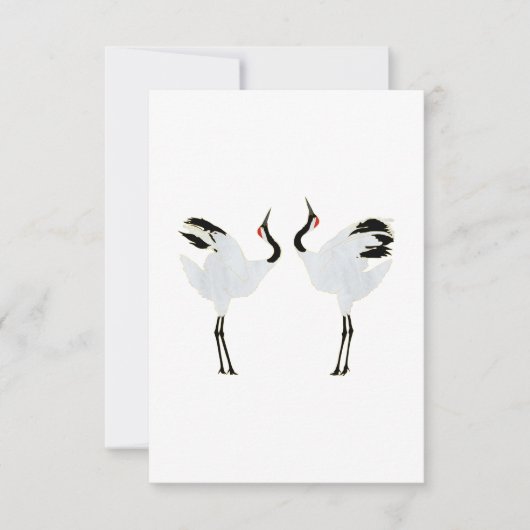Mating Cranes Kaart (Voorkant)