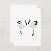Mating Cranes Kaart (Voorkant / Achterkant)