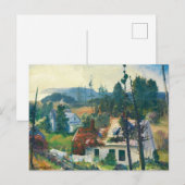 Matinicus Island, Maine, George Bellows Briefkaart (Voorkant / Achterkant)