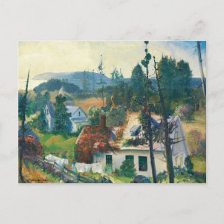 Matinicus Island, Maine, George Bellows Briefkaart