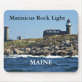 Matinicus Rock Light, Maine Mousepad Muismat