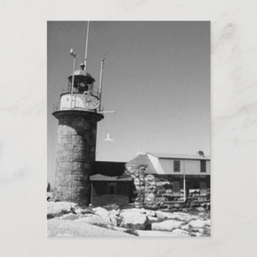 Matinicus Rock Lighthouse Briefkaart (Voorkant)