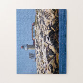 Matinicus Rock Lighthouse, Maine Legpuzzel (Verticaal)