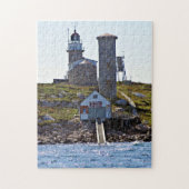 Matinicus Rock Lighthouse, Maine Legpuzzel (Verticaal)