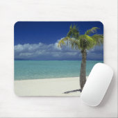 Matira Beach op het eiland Bora Bora, 2 Muismat (Met muis)