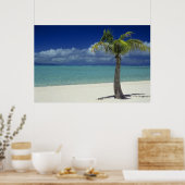 Matira Beach op het eiland Bora Bora, 2 Poster (Keuken)